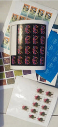 Phil A. Telist's 40 US Forever "Leftover" Stamps,  Mint, Unused. Free shipping